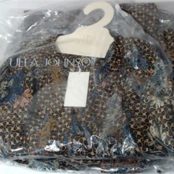 ULLA JOHNSON Linnea Silk Dress in Gerbera - 4 - Picture 7 of 7